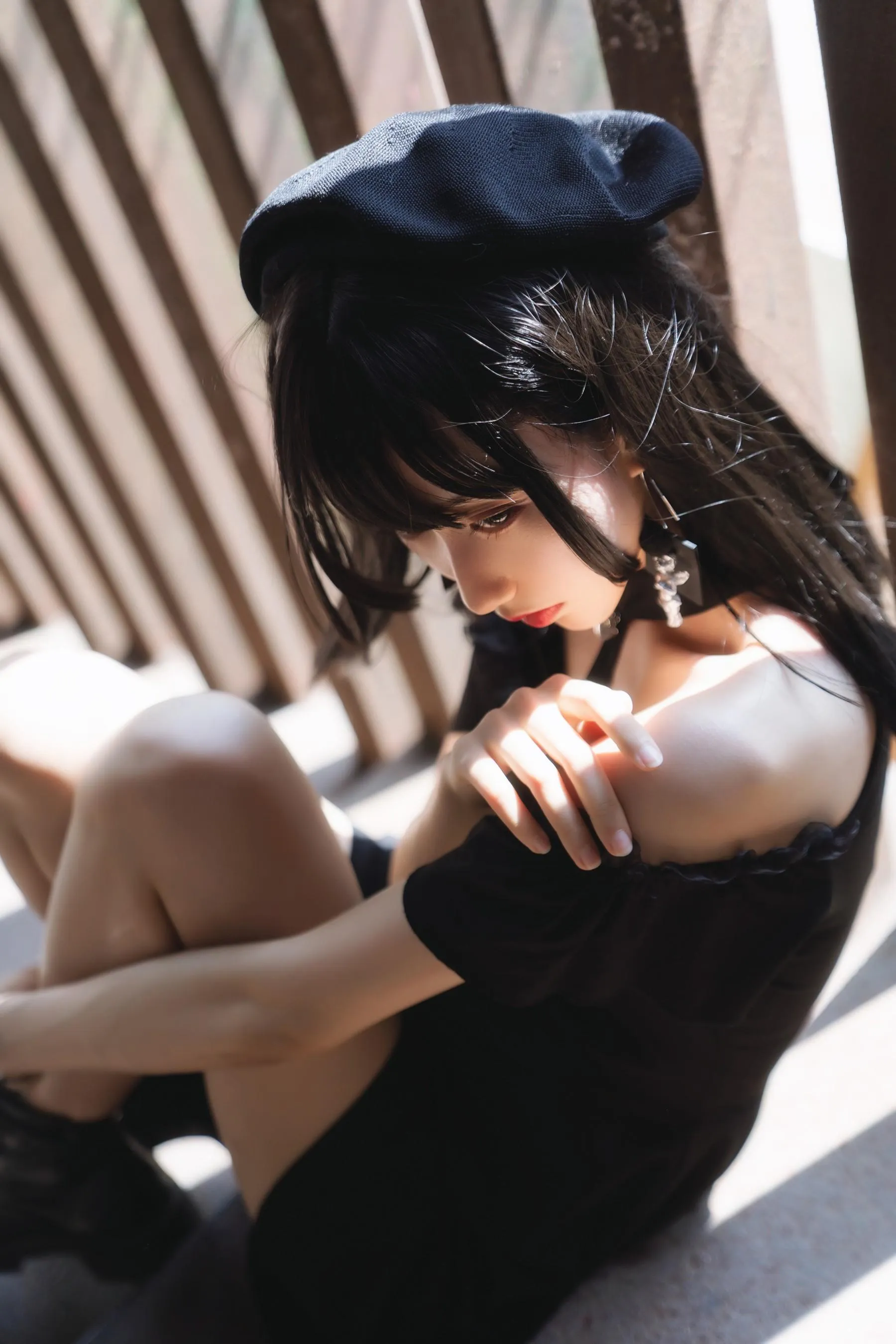 木绵绵OwO – NO.76 黑色魅惑 [23P]插图5